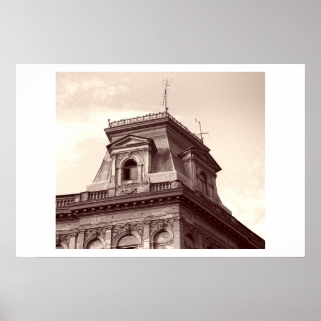 Budapest Dachgeschoss 2 Poster (Vorne)