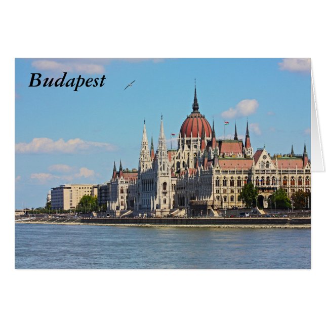 Budapest, das Gebäude des Parlaments, Budapest (Vorderseite (Horizontal))