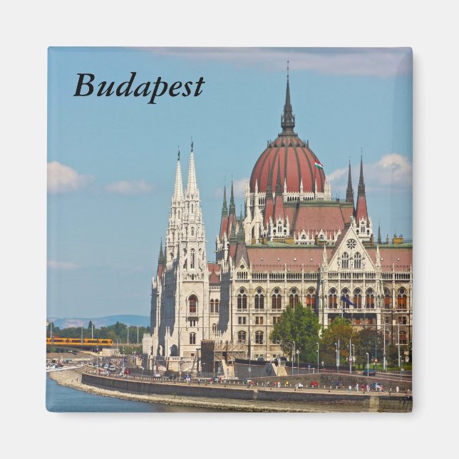 Budapest, das Gebäude des Parlaments, Budapest Magnet (Vorne)