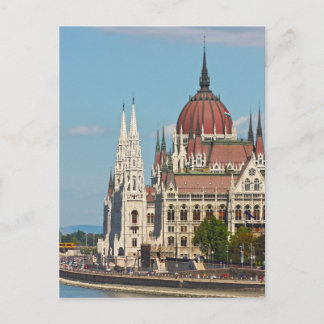 Budapest, das Gebäude des Parlaments Postkarte