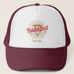 Budapest Design Ungarn Vintage Parlament Truckerkappe