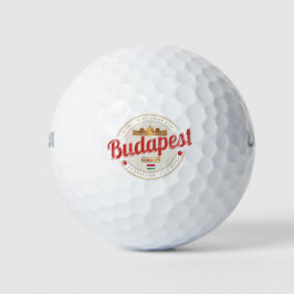 Budapest Design Ungarn Vintages Parlament Golfball