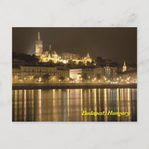 Budapest durch Nachtpostkarte Postkarte