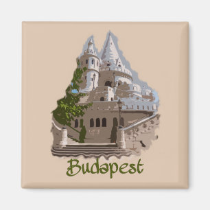 Budapest: Fisherman-Bastion Magnet