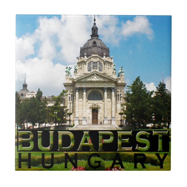 Budapest Fliese (Vorderseite)