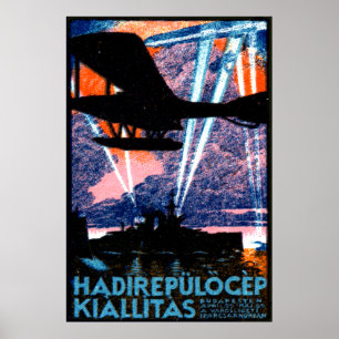 Budapest-Flugschau-Plakat 1920 Poster