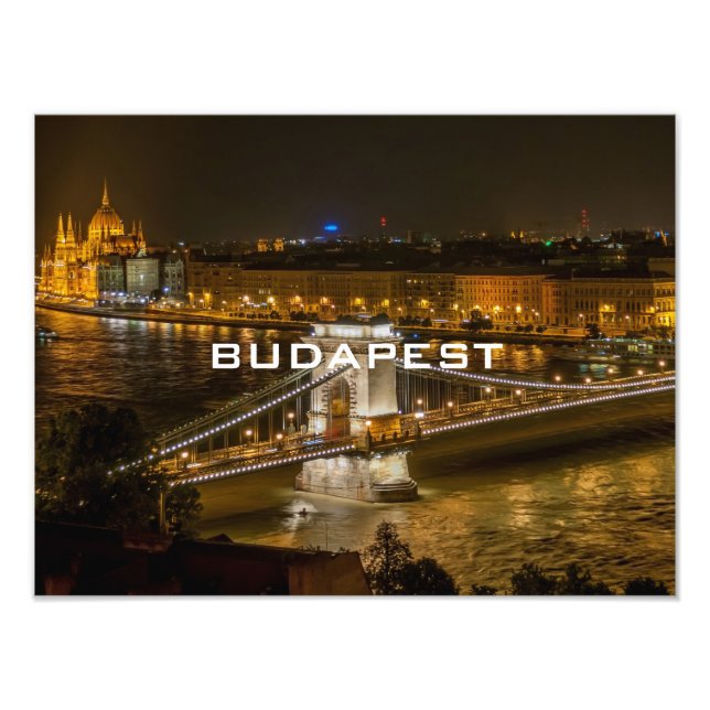Budapest Fotodruck (Vorne)
