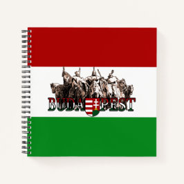 Budapest Heroes Ungarn Flagge Notizbuch