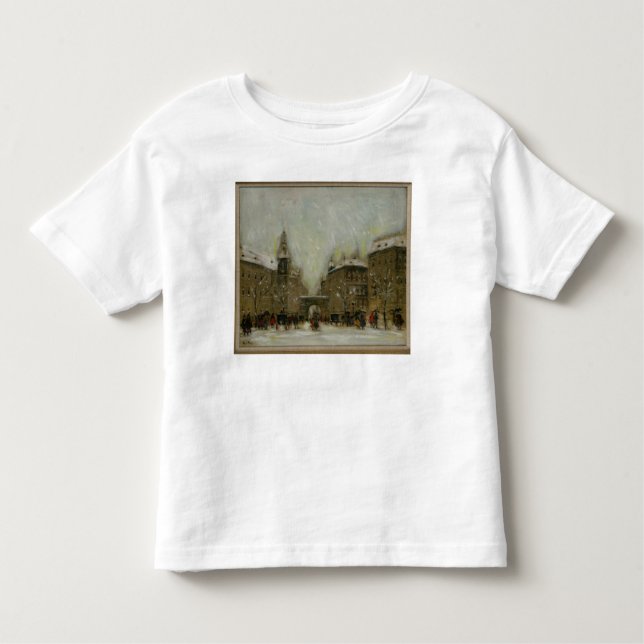 Budapest im Schnee Kleinkind T-shirt (Vorderseite)