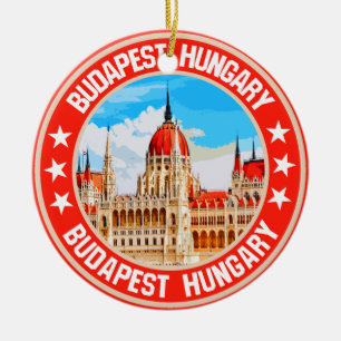 Budapest Keramik Ornament