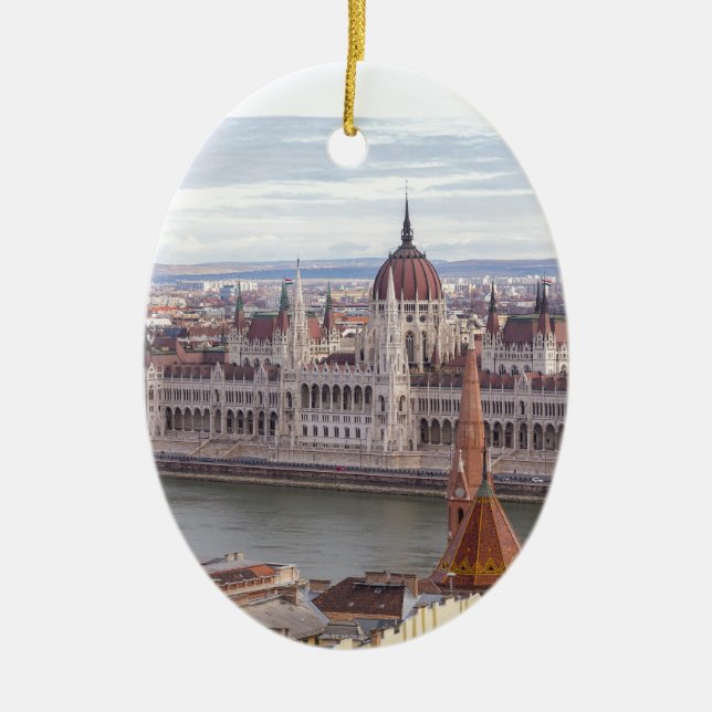 Budapest Keramikornament (Vorne)