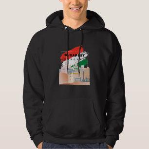 Budapest Landschaftliche Sehenswürdigkeiten Silhou Hoodie