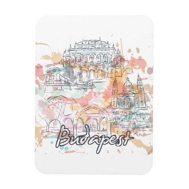 Budapest Magnet (Vertikal)