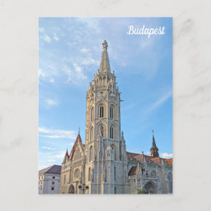 Budapest, Matthias Kirche Postkarte