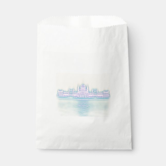 Budapest Parlament Gebäude Ungarn Geschenktütchen (Vorderseite)