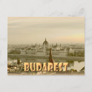 Budapest Postkarte