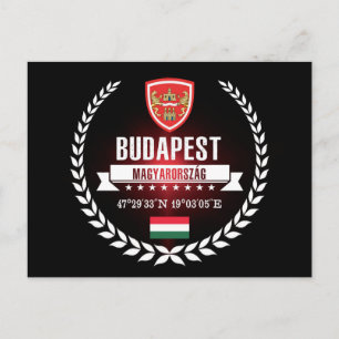 Budapest Postkarte
