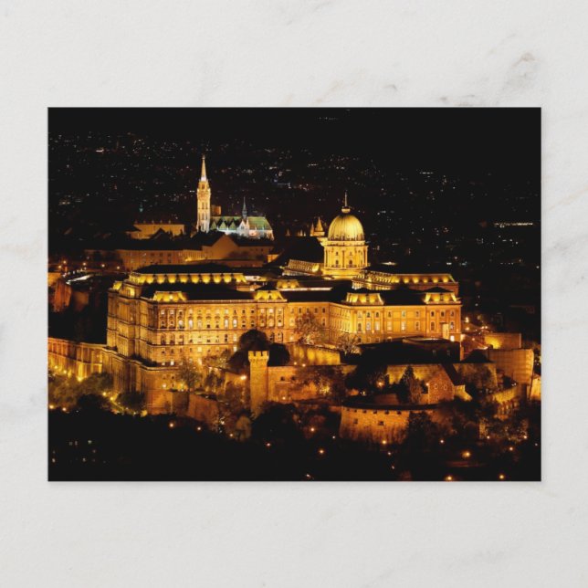 Budapest Postkarte (Vorderseite)