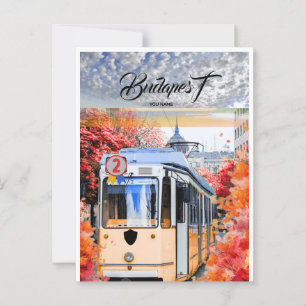 Budapest Reise Postkarten Kunst, Ungarn Reise Post