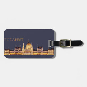 Budapest Reise Souvenir Gepäckanhänger
