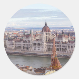Budapest Runder Aufkleber