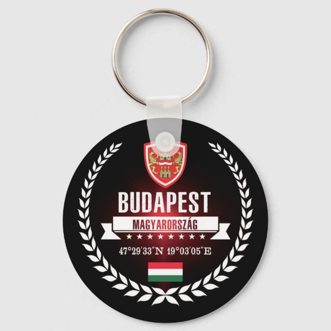 Budapest Schlüsselanhänger (Vorderseite)
