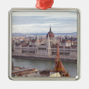 Budapest Silbernes Ornament