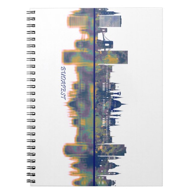 Budapest Skyline Notizblock (Vorderseite)