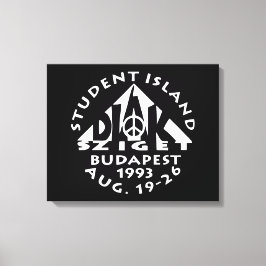 Budapest, Studenteninsel, Diak Sziget, Rock Poster Leinwanddruck