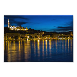 Budapest und die Donau Fotodruck