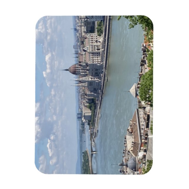 Budapest und die Donau Magnet (Vertikal)