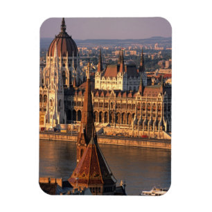 Budapest, Ungarn, Donau Fluss, Parlament Magnet