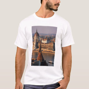 Budapest, Ungarn, Donau-Fluss, Parlament T-Shirt