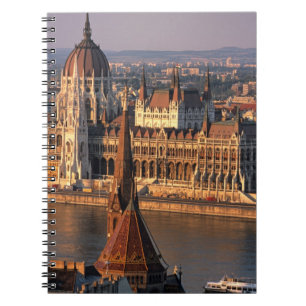 Budapest, Ungarn, Donau, Parlament Notizblock
