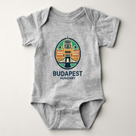 Budapest Ungarn Europa Baby Strampler