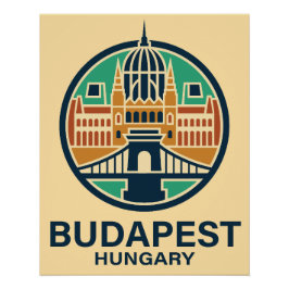 Budapest Ungarn Europa Poster