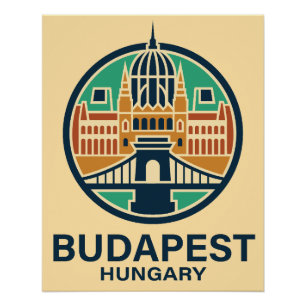 Budapest Ungarn Europa Poster