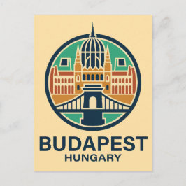 Budapest Ungarn Europa Postkarte