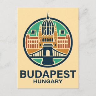 Budapest Ungarn Europa Postkarte