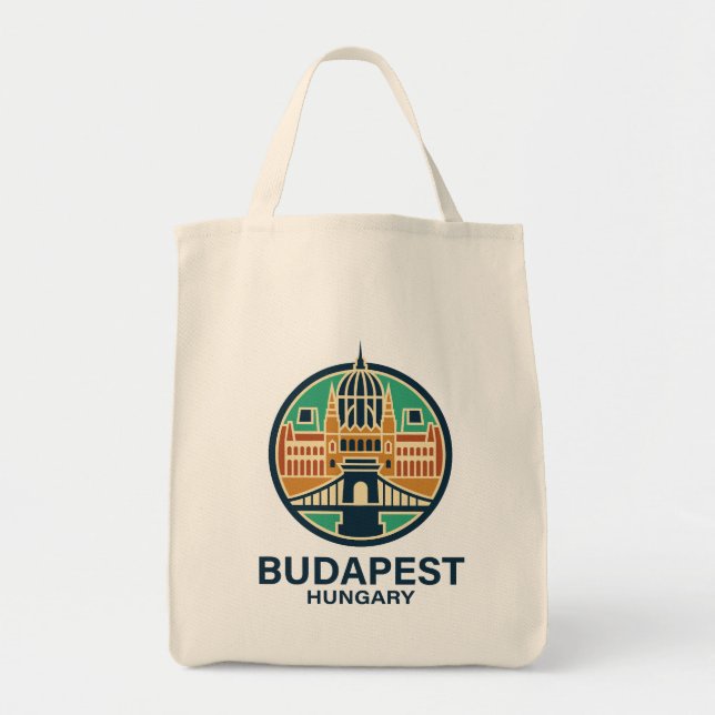 Budapest Ungarn Europa Tragetasche (Vorne)