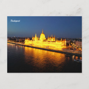 Budapest Ungarn Feiertagspostkarte
