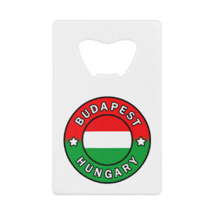 Budapest Ungarn Geldbeutel Flaschenöffner
