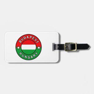 Budapest Ungarn Gepäckanhänger