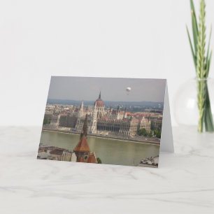 Budapest, Ungarn Karte