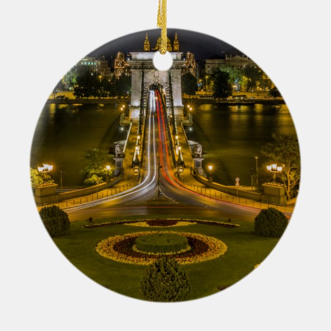 Budapest, Ungarn Keramik Ornament (Hinten)