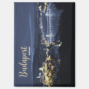 Budapest Ungarn Landschaftlich Magnet Souvenir Ges