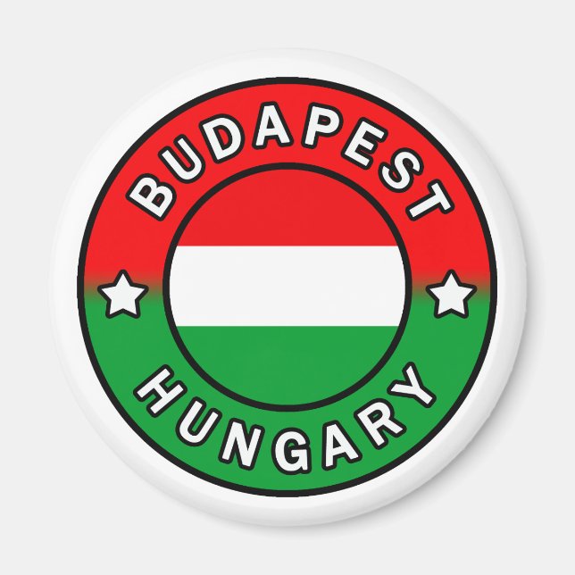 Budapest Ungarn Magnet (Vorne)