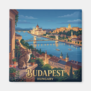 Budapest Ungarn Magnet