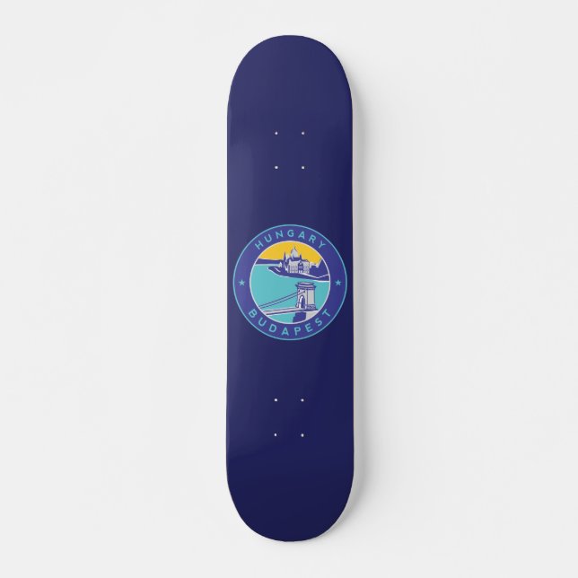 Budapest, Ungarn, Magyar, Donau Skateboard (Vorne)