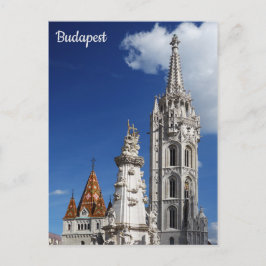 Budapest Ungarn Matthias Church Postkarte